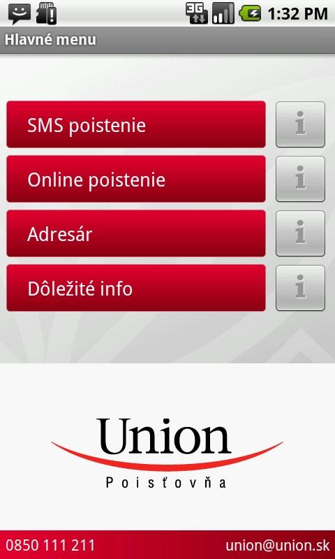 Union aplikácia